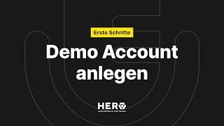 Schnellstart mit HERO 15 Demo Account anlegen