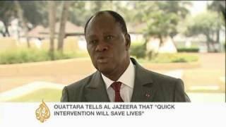 Alassane Ouattara talks to Al Jazeera