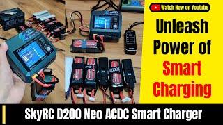 Charge Smarter Faster and Safer with SkyRC D200 Neo ACDC Dual Port Charger