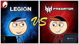 Lenovo Legion Gamers vs Acer Predator Gamers
