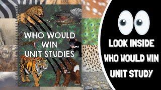 Look Inside Who Would Win Unit Studies