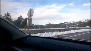 Pagaille en Haute Loire en raison de la neige - 30 octobre 2018