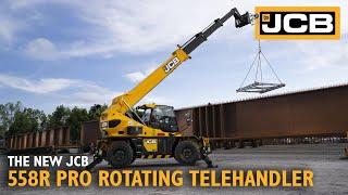 The NEW JCB 558R PRO Rotating Telehandler