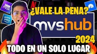 MVS HUB ¿Vale la Pena?  Las PLATAFORMAS de STREAMING JUNTAS  HBO Prime Netflix Paramount 