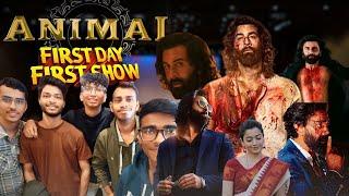 Animal Movie First day first show  Animal Movie Reaction