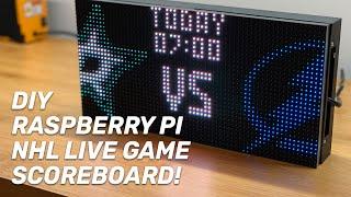 Build Your Own Live NHL Scoreboard with Raspberry Pi