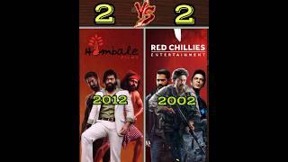 hombalefilms vs redchillies production house full comparison video#srk #yash #prabhas #salaar #ff