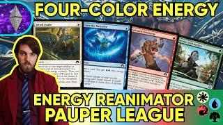 Four Color Energy Energy Reanimator MTG Pauper Gameplay