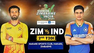IND vs ZIM 2nd T20 Match 2024 - Cricket 24 LIVE - Bunty