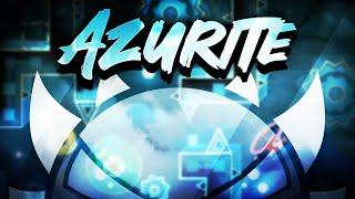 AZURITE 100% EXTREME DEMON by Sillow Geometry Dash