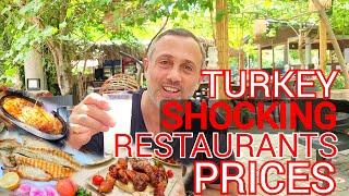 ANTALYA TURKEY RESTAURANTS PRICES SUMMER 2024