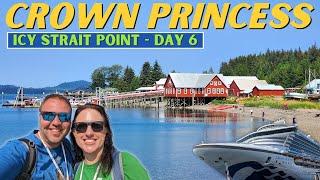 Crown Princess Alaska Cruise Icy Strait Point - Hoonah AK Day 6 VLOG