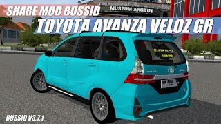 Mod Bussid Toyota Avanza Veloz GR 2022  BUSSID V3.7