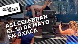 Celebración de 10 de mayo con strippers