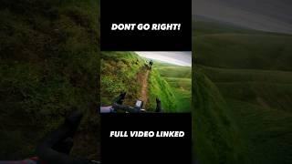 DONT GO RIGHT httpsyoutu.belRwGtPek1FQ #cycling #gravel #mtb