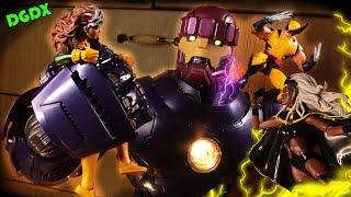 X-Men VS  Sentinel Stop Motion Animation Marvel Legends Haslab *4K*