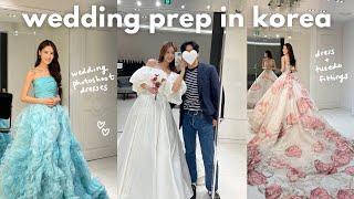 getting married in seoul  wedding photoshoot dresses tuxedo fittings korean wedding culture