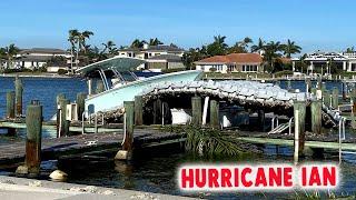 Hurricane Ian Aftermath Venetian Village Area Naples FL