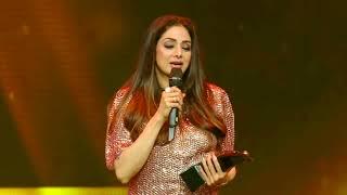 Indias only female superstar Sridevis last award as Style Legend Award at HT Fashion Awards 2018