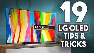 19 LG OLED Tips Tricks and Hidden Features - LG C1 C2 and G2