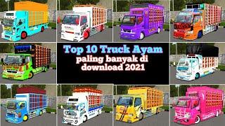 10 Mod Bussid Truck Ayam Mbois  Mod Bus Simulator Indonesia