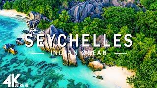 FLYING OVER SEYCHELLES 4K UHD - Relaxing Music Along With Beautiful Nature Videos - 4K Video Ultra