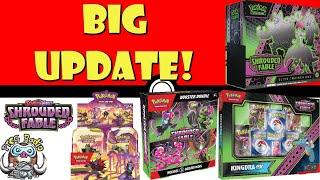 BIG Shrouded Fable Update New Products You Need to Know Pokemon TCG News