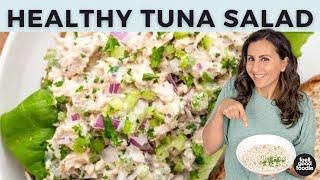 BEST HEALTHY TUNA SALAD  light quick & easy