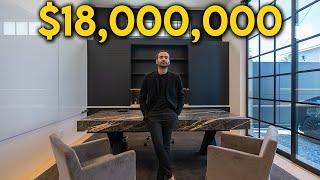 Touring an $18000000 Los Angeles MODERN OFFICE with Bulletproof Windows