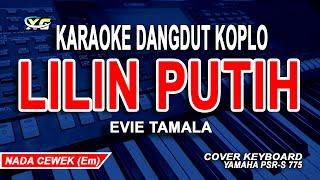 Evie Tamala - lilin Putih Karaoke Koplo Nada Wanita