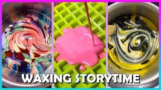 Satisfying Waxing Storytime #78 I WAS KIDNAPPED BY MY INSANE DAD  Tiktok Compilation