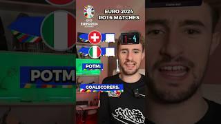 FILTER PREDICTS ITALY VS SWITZERLAND   EURO 2024 RO16