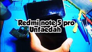 Bongkar redmi note 5 pro unfaedah cuma bersihkan lensa kamera berdebu  #redmi #note5pro #xiaomi