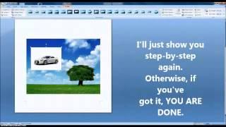 Microsoft Office Word 2007 How to Remove the Background of a Picture - Tutorial - HD