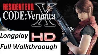 Resident Evil CODE Veronica X Walkthrough  Complete Game 【HD】