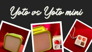 Yoto Original vs Yoto Mini #yoto #yotomini