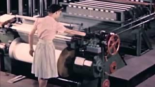 How Textile Mills Are Modernizing 1948 - CharlieDeanArchives  Archival Footage