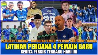 SEPAKAT GABUNG LANGSUNG IKUT LATIHANUMUH BICARA ASING BARU PERSIB JADI MINI TIMNAS HATUR NUHUN