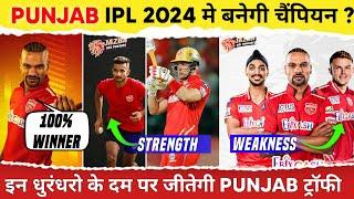 IPL 2024 - Punjab Kings Strength & Weakness  PBKS SWOT Analysis 2024  Punjab Kings News