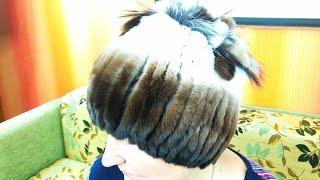 Женская зимняя меховая шапка  Womens winter fur hat