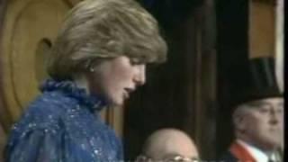 Princess Diana gives speech in Welsh  Wow