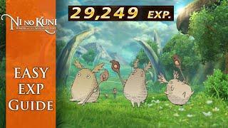 Ni No Kuni Wrath of the White Witch - The Easiest and Fastest EXP in the Game