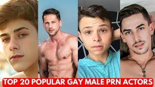 Top 20 Popular Gay Male Prn Actors