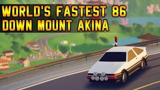Chasing the Ghost of Akina  art of rally World Record in the AE86
