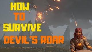 Sea of Thieves How to SURVIVE the Volcanoes in Forsaken Shores - Tips for beginners