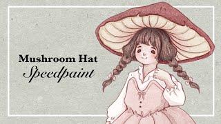 Mushroom Hat - SPEEDPAINT