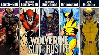 Every Suit That Should Be in Insomniacs Wolverine