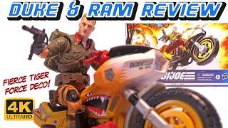 Duke and Ram Cycle Unboxing and Review G.I. Joe Classified Series Tiger Force Target Exclusive