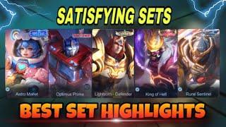 WTF MLBB TANK BEST SET HIGHLIGHTS MOBILE LEGENDS  BEAT TANK SET ML