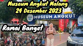 RAMAINYA WISATA MUSEUM ANGKUT DI BATU MALANG DESEMBER 2023  WISATA BATU MALANG